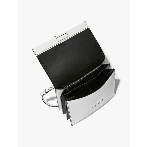 Proenza Schouler White Label Accordion Flap Bag ~ Optic White - Picture 3 of 8